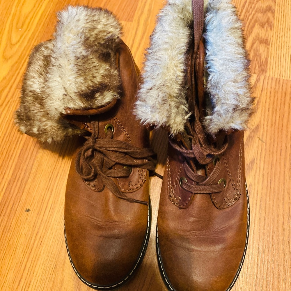 Winter Women Combat Boots By Target Size 8.5